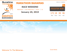 Tablet Screenshot of marathonbahamas.com
